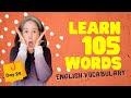 LEARN 105 ENGLISH VOCABULARY WORDS | DAY 24