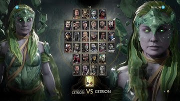 Mk11 - Random character Select#7- Cetrion is good but she gets a bad rep