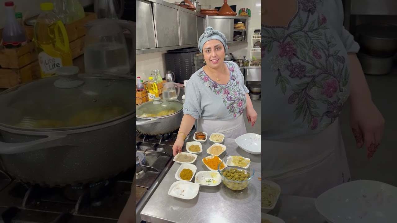 مع الشيف هدى دجاج بالدغميرة