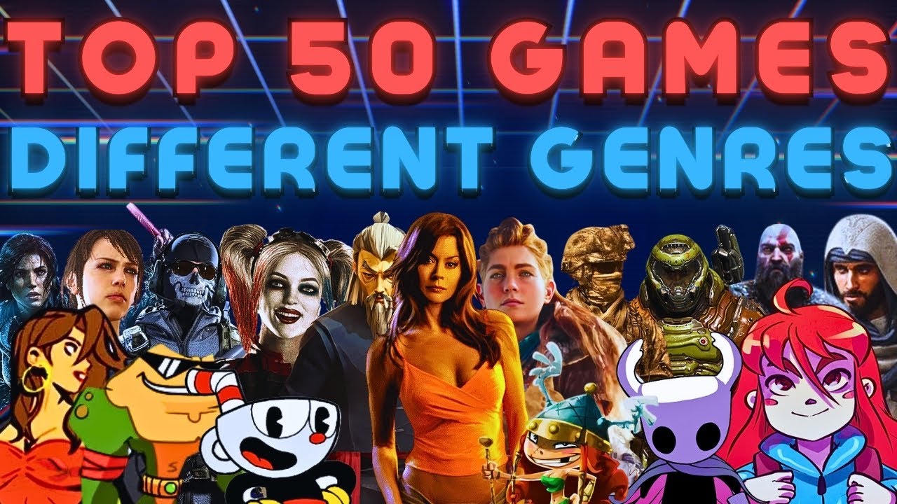 Best 50 Games in 10 Different Genres (Best Looking Single Player Games ...