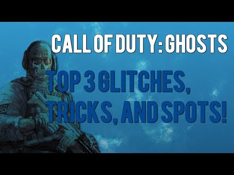 Call Of Duty Ghosts: Top 3 Glitches, Tricks, and Spots (Best Working Glitches)