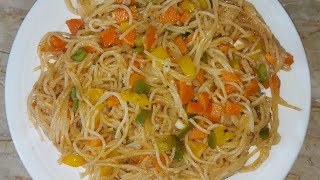 SPICY VEG SPAGHETTI 🍝 | Special recipe with tips🥰 | Bushra Anser