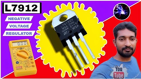 HOW TO CHECK L7912CV IC || TESTING Negative voltage regulator ic || L7912 testing in hindi language