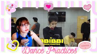 Reacting to IU Dance Practices - Lilac and BBIBBI