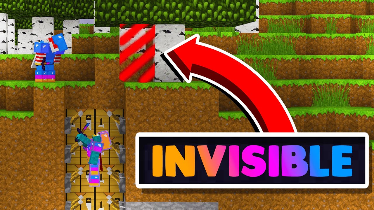 J'utilise des BLOCS INVISIBLES pour piéger des joueurs ultra stuff 💀 | Skill PvP - V15 #3