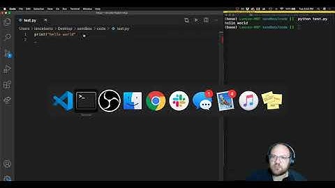 Python Environment Setup -Executing VSCode and the Terminal