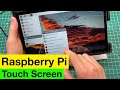 Raspberry pi 101 capacitive touch screen  custom case