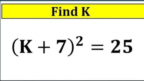 Nice Algebra math simplification | find the value of K |algebra 