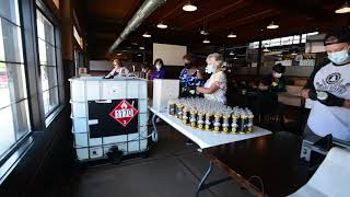 Jackson Lions clubs bottle hand sanitizer for essential workers