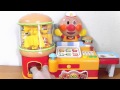 Anpanman Hamburger Shop→ Puppet Shop!アンパンマン ハンバーガー ショップ★ばいきんまん ロールバンナ 指人形 ゲット!