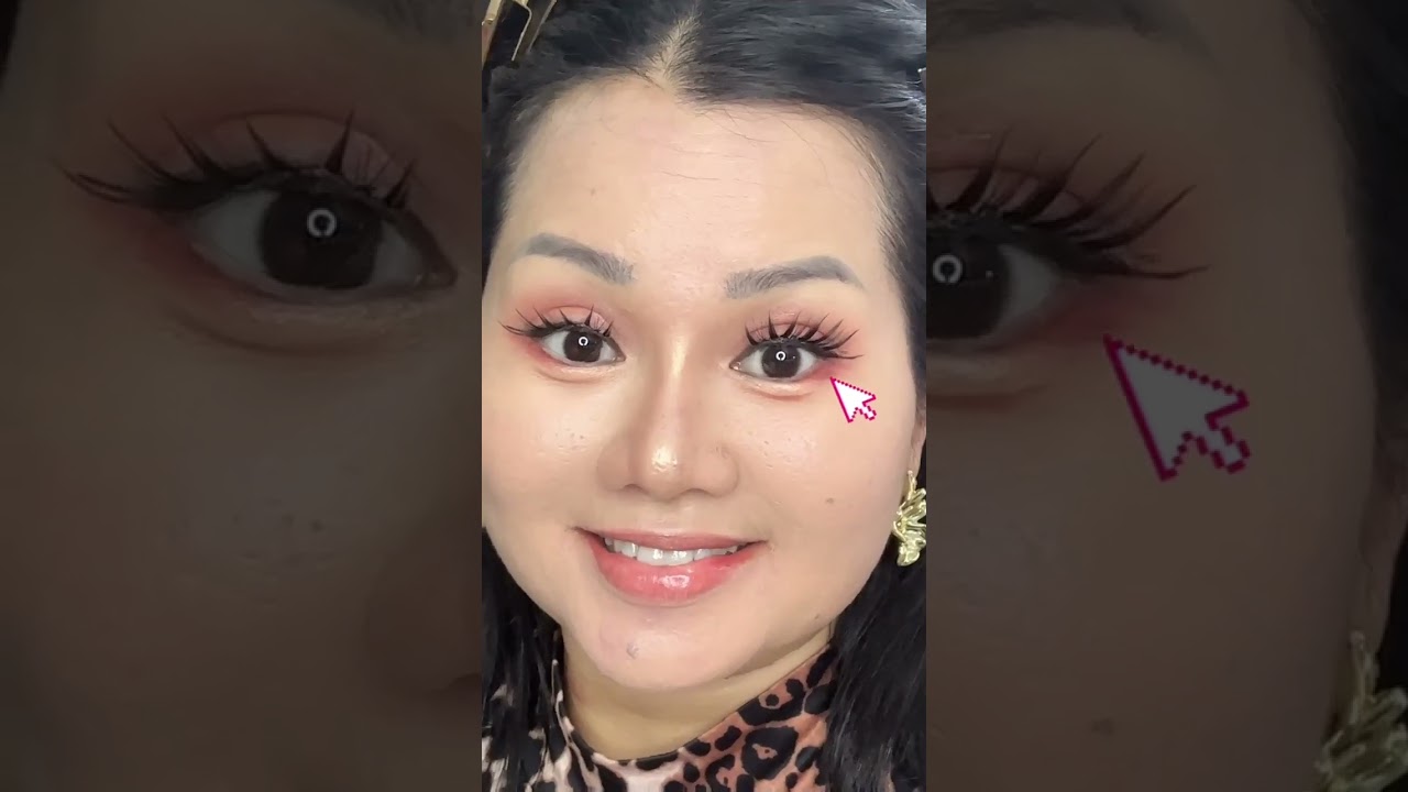 រោមភ្នែកកូនកាត់បែបកូនឆ្មាកាត់មេខ្លា🤪