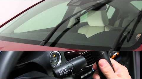2014 Mazda6 —  Wipers Washers Rain Sensing | Mazda USA