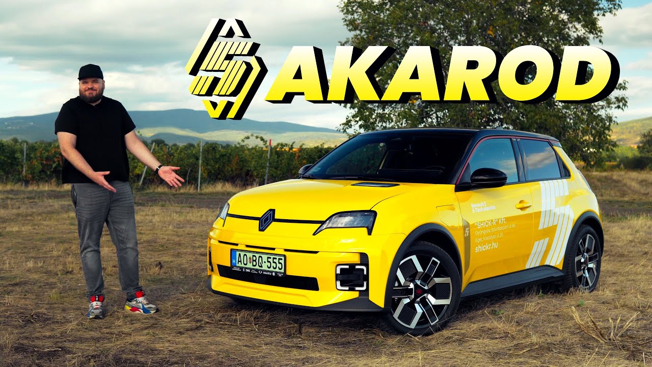 Szerelem Első Látásra 💛 | Renault 5 E-Tech Teszt