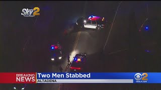 2 Men Stabbed During Altercation In Altadena