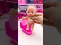 Satisfying With Unboxing Doll Toilet Toys, ASMR Video #shorts