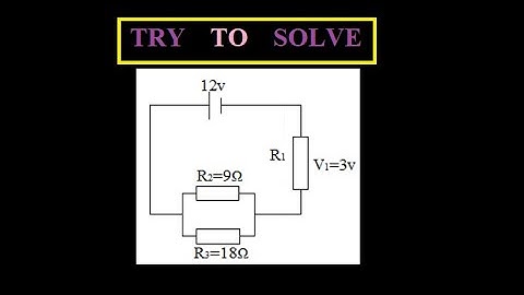 12) Study the opposite circuit and calculate the current through the battery