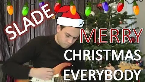 Slade - Merry Christmas Everybody - Guitar Lesson - Beginner Guitar Lessons