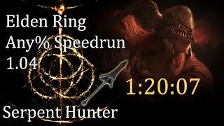 Elden Ring Any% Glitchless Speedrun - 1:20:07 - Current Patch 1.04