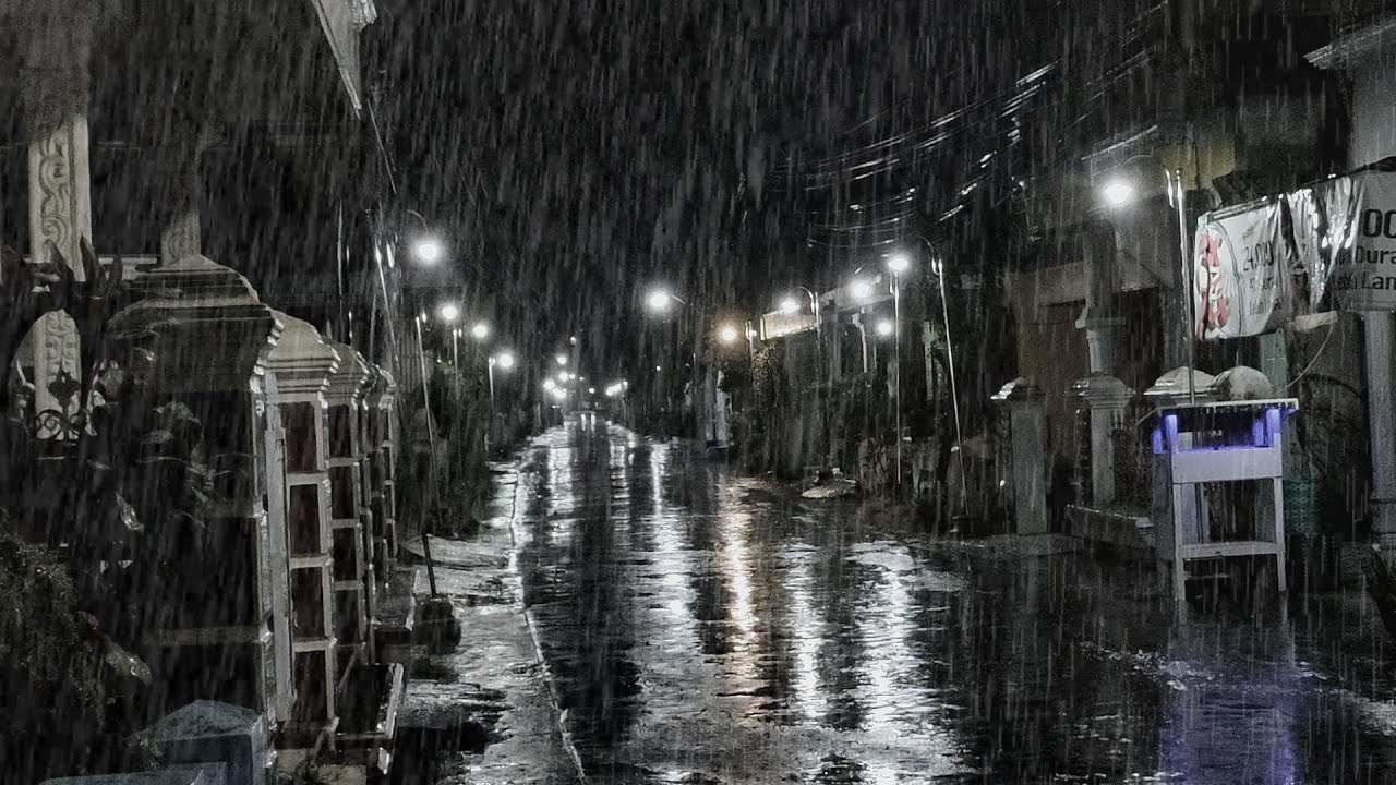 ASMR Night Rain Sounds : Soothing rain sounds to help you sleep better