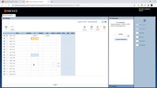 Timesheet (Kronos)