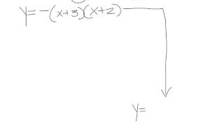 Convert standard form to factored from