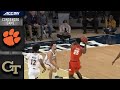 Clemson vs. Georgia Tech Condensed Game | 2019-20 ACC Men&#39;s Basketball