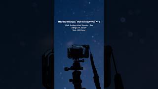 Chase the cosmos.Insta360 Ace Pro 2 · Starlapse mode captures the night in flawless motion.