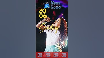 Create an Event Promo Animated Flyer Video For Instagram - MakeWebVideo.com