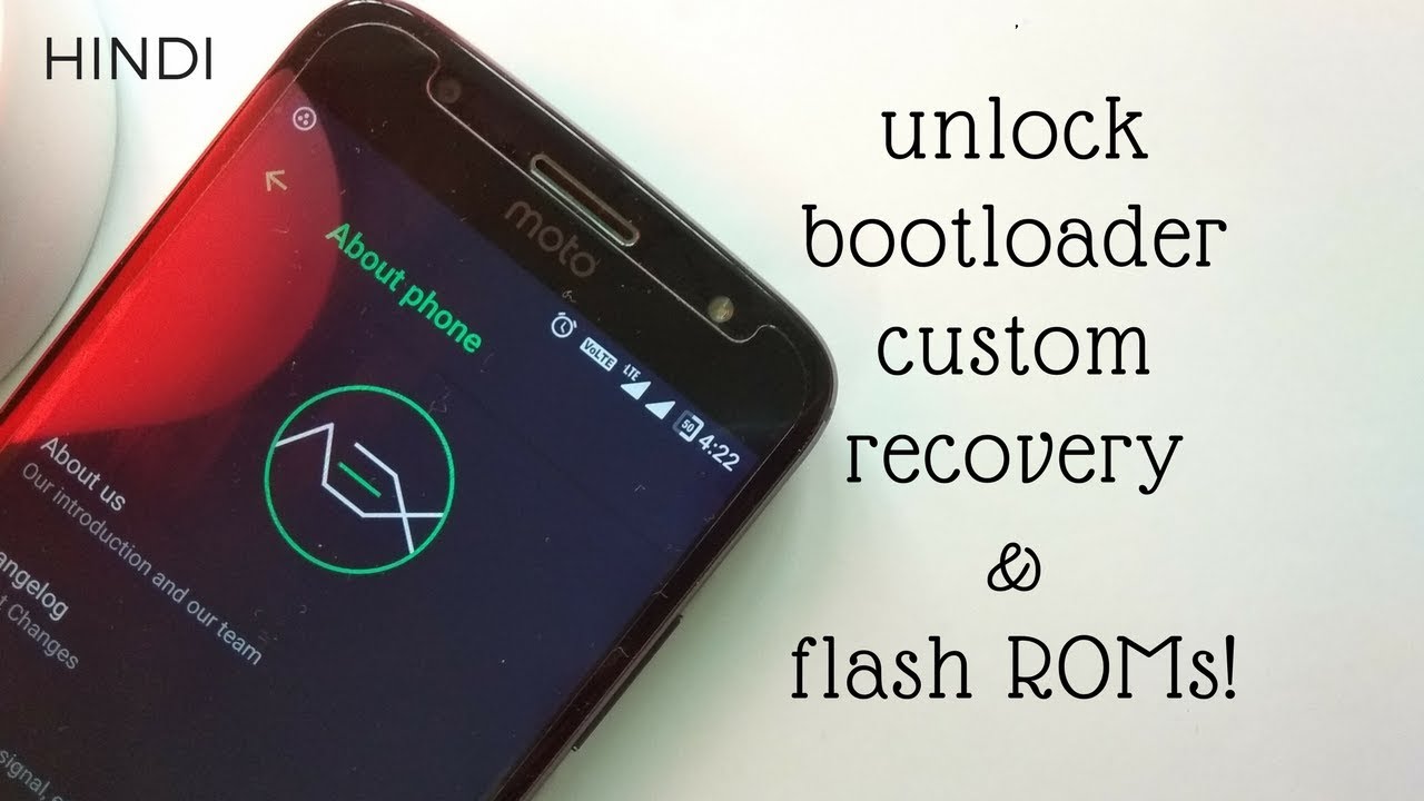 Moto G5S Plus/G5 Plus/G5: Unlock Bootloader, Install Custom Recovery And  Flash Any Custom Roms. - Youtube