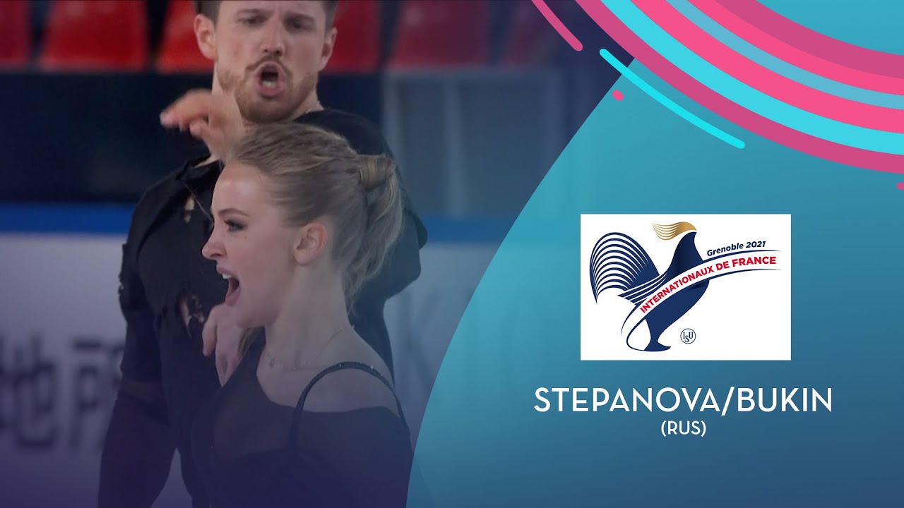 Stepanova/Bukin (RUS) | Ice Dance RD | Internationaux de France 2021  | 