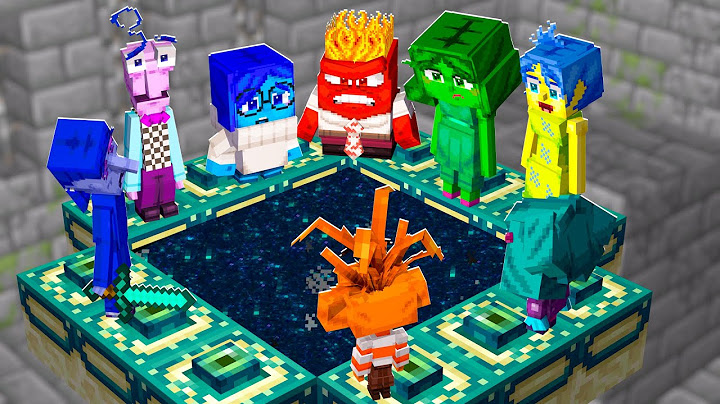 PASO MINECRAFT PERO Emociones de INTENSAMENTE Juegan por Mi 🤣