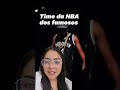 Vcs já pararam pra pensar no time da NBA dos famosos?#nba #basquete #beyonce