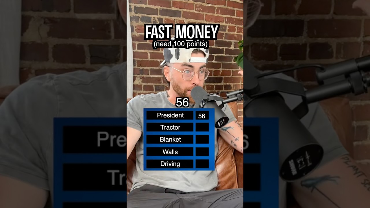 FAST MONEY!!💰Need 100 Points to Win! - YouTube