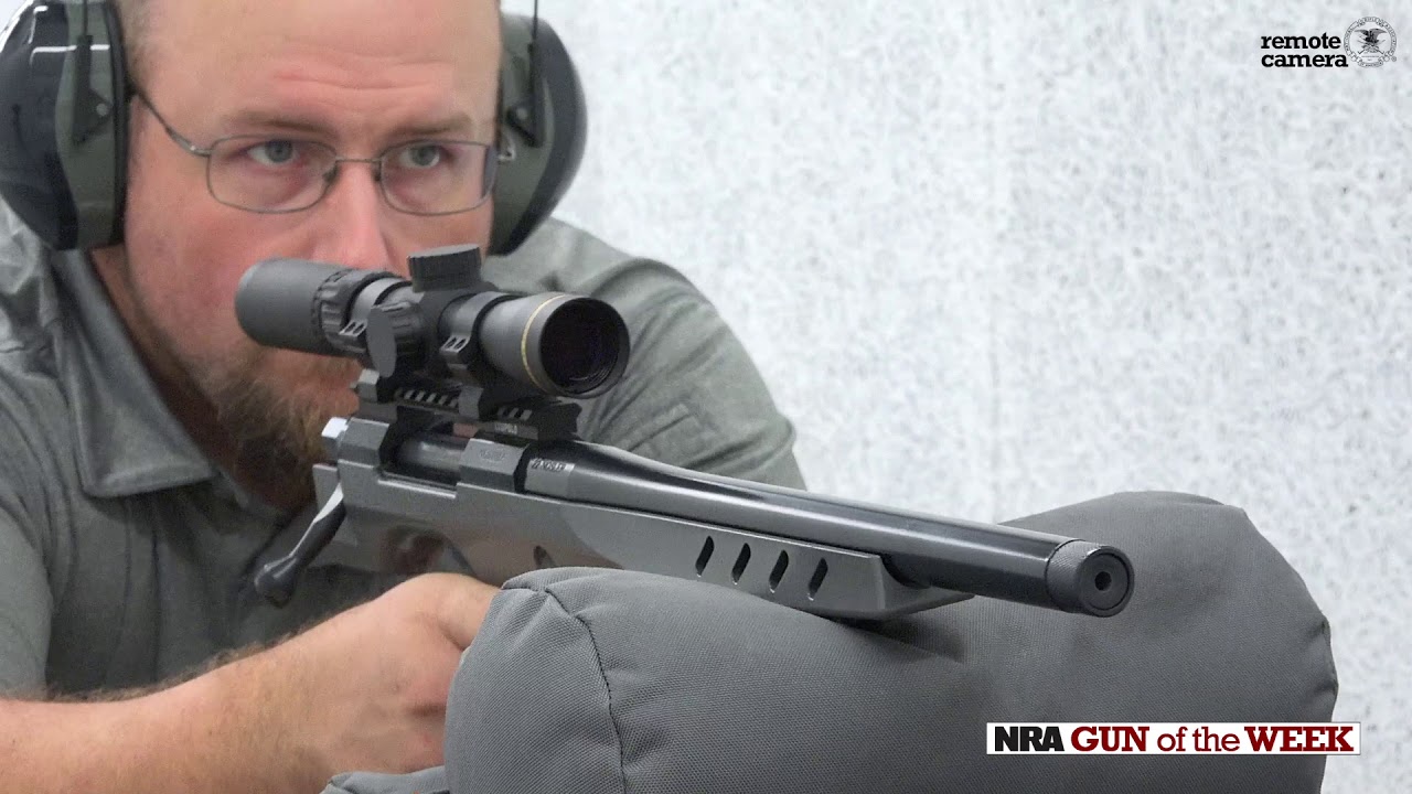 NRA Gun of the Week Nosler M48 BoltAction Handgun YouTube