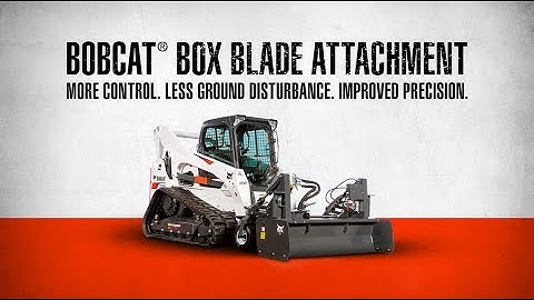 Bobcat HD Box Blade Attachment