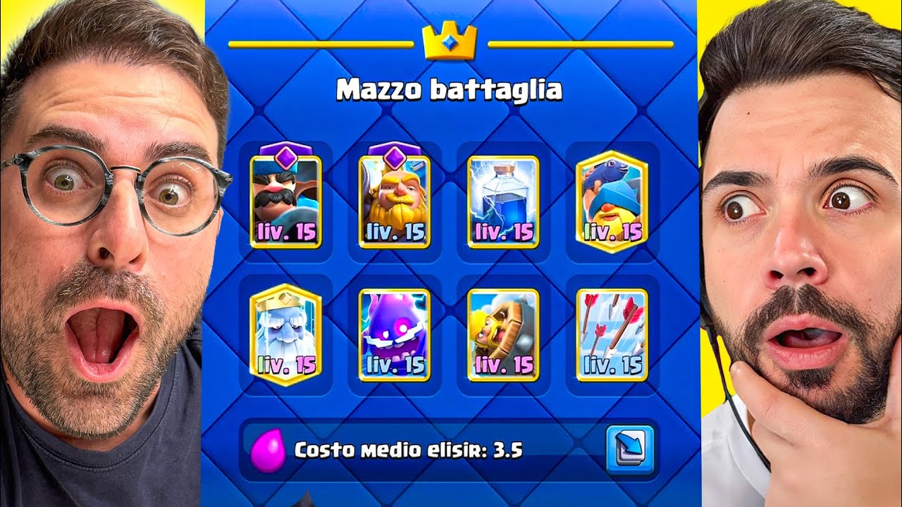 Copio il MAZZO di CICCIOGAMES 89 su CLASH ROYALE!
