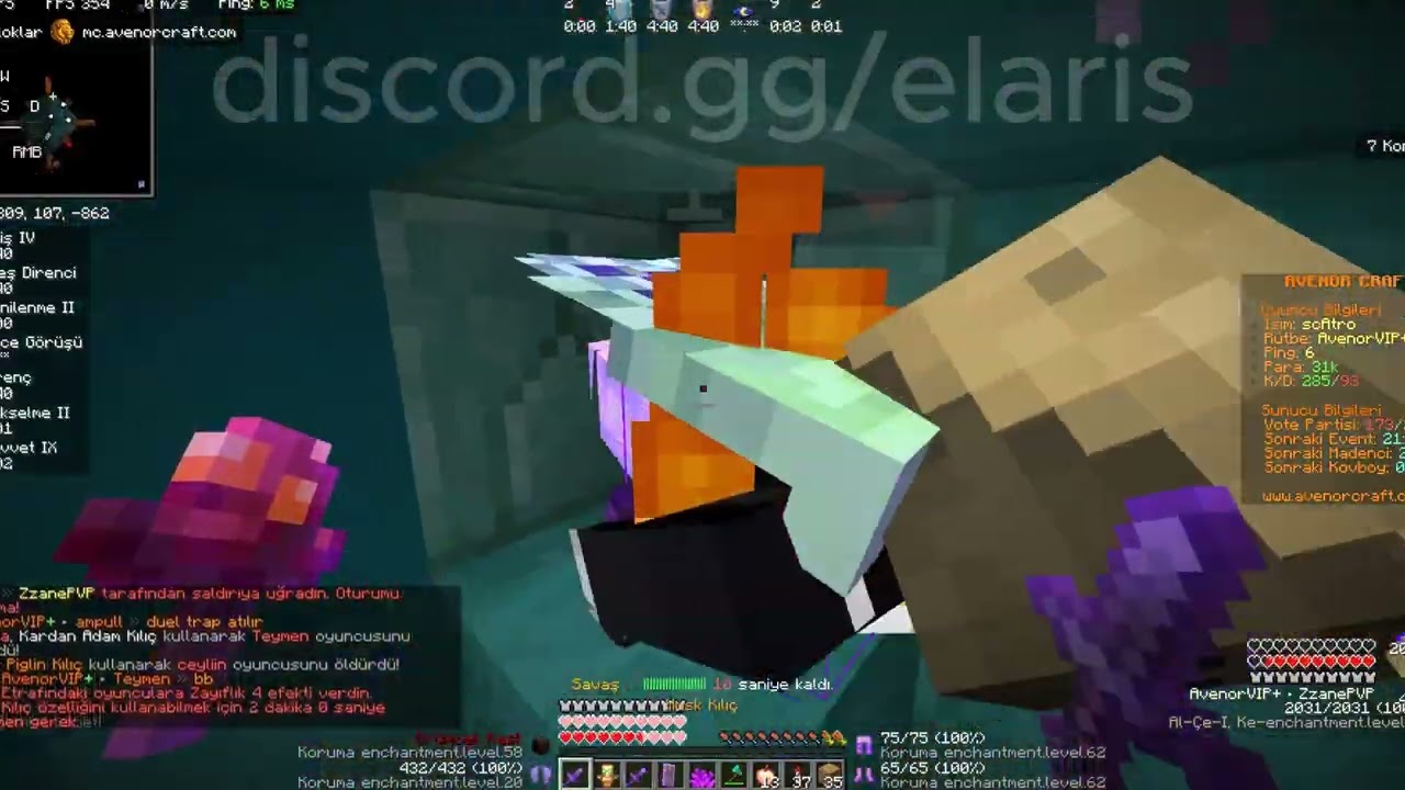 AvenorCraft scAtro - 🎶 Hermes 2.0 🎶 - ⚔️ Kill Montage ⚔️