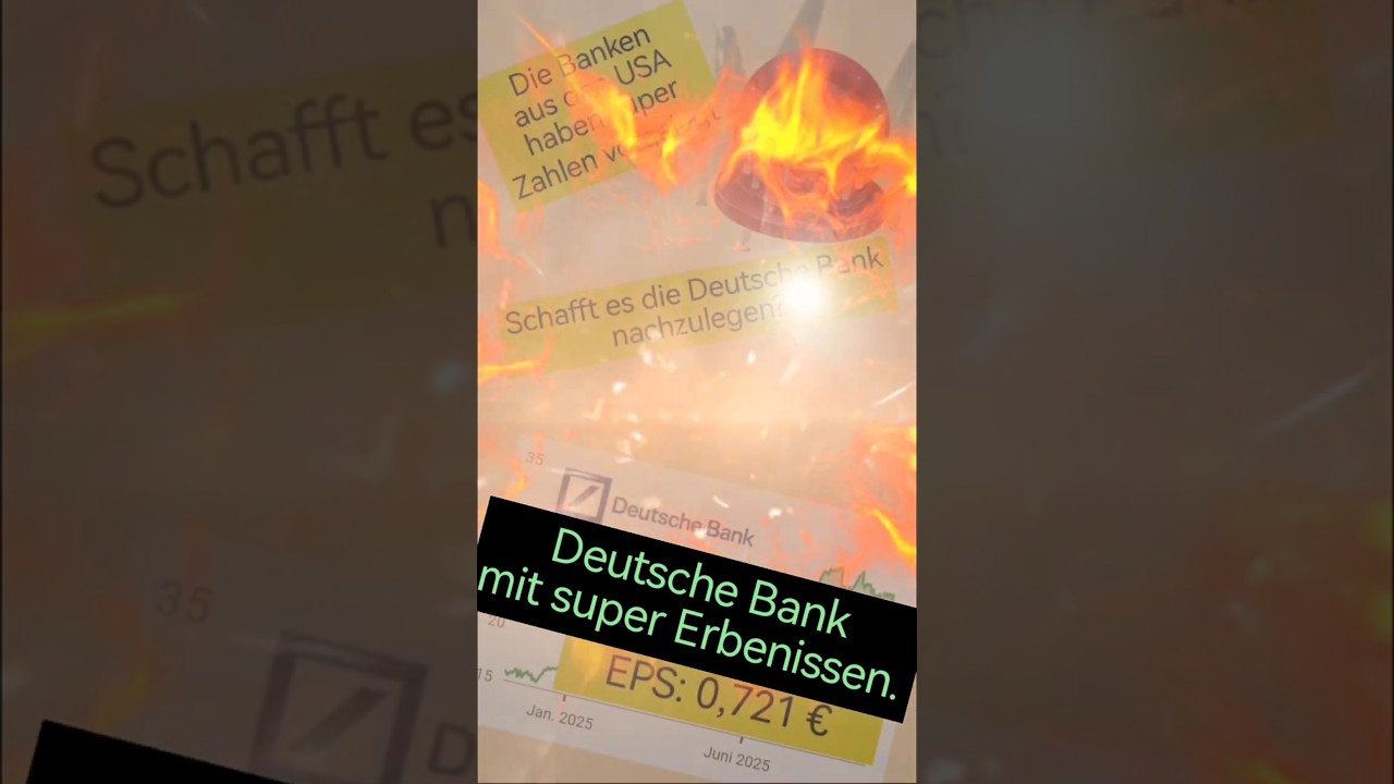 Super Ergebnisse bei der Deutschen Bank