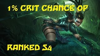 Daily Plays #6 : Rune 1% crit chance PLUTOT WORTH IT Ft Nidalee & Riven
