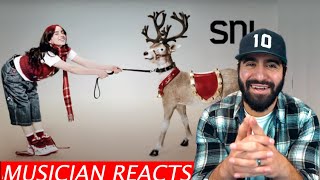 Billie Eilish - Have Yourself A Merry Little Christmas (Saturday Night Live) - Musician's Reaction