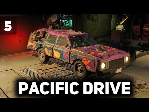 Видео: По полям, по полям розовый трактор едет к нам  🚙 Pacific Drive [PC 2024] #5