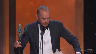 Michael Keaton: Award Acceptance Speech | 28th Annual SAG Awards