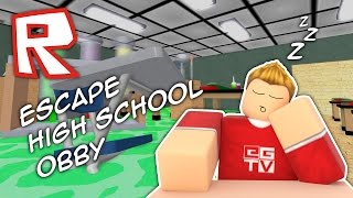 ESCAPE HIGH SCHOOL! | Roblox Obby