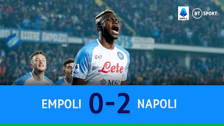 Empoli 0-2 Napoli (0-2) | Osimhen on the scoresheet once again | Serie A Highlights