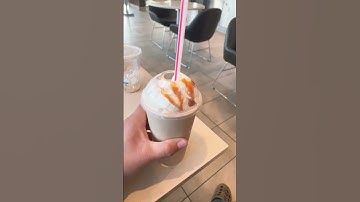 Caramel Frappe #McDonalds #shortsvideo #frappe