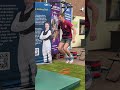 Charlie Bishop demonstrating the remarkable fitness and strength required of jockeys 💪