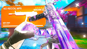 new *NO RECOIL* MP5 in WARZONE 2 😍 (Best Lachmann Sub Class Setup)