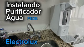 How to install the Electrolux PE12B water purifier