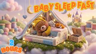 Baby Sleep Music 💤 2 Hours of Soft Lullaby Melody | Deep Sleep Bedtime Music for Babies