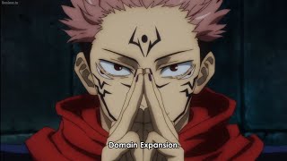 Sukuna uses Domain Expansion to kill a Special Grade Curse | Jujutsu Kaisen | Anime preview